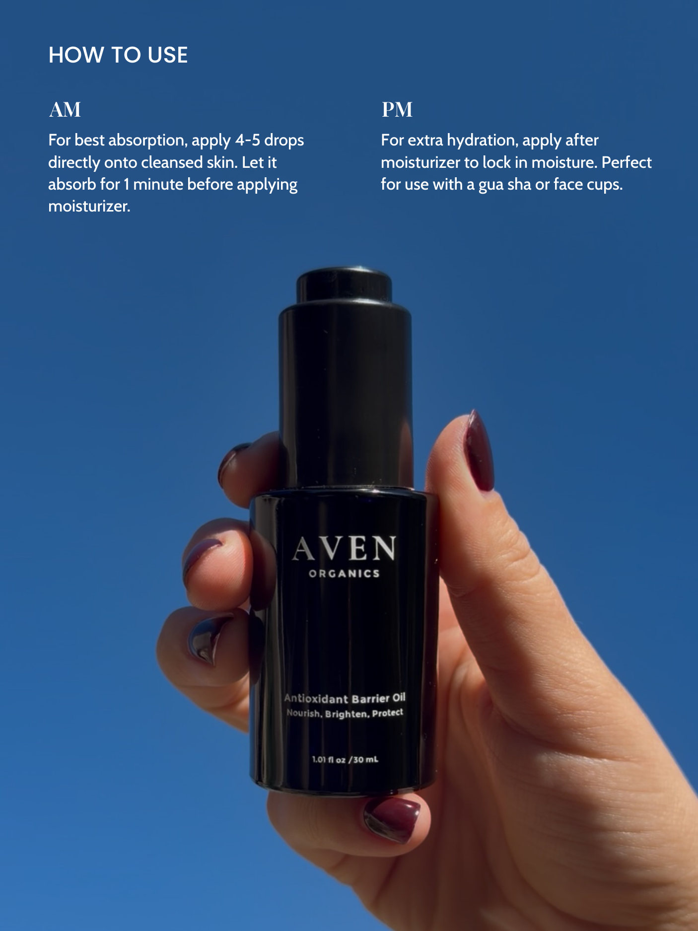 Antioxidant Barrier Oil