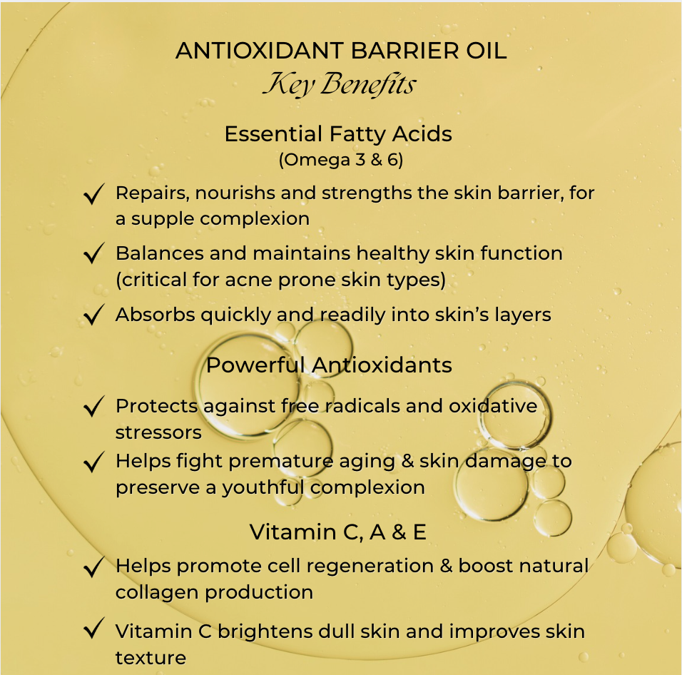 Antioxidant Barrier Oil